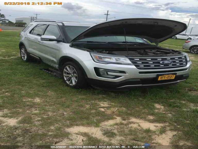 1FM5K8F81HGC70302 - 2017 FORD EXPLORER LIMITED 银色 照片 12