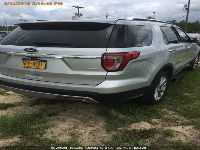 1FM5K8F81HGC70302 - 2017 FORD EXPLORER LIMITED 银色 照片 13