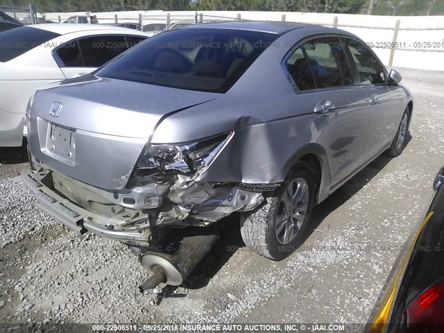 1HGCP2F43AA030671 - 2010 HONDA ACCORD LXP SILVER photo 4