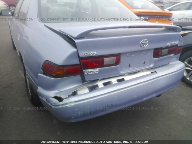 4T1BF22K3VU019042 - 1997 TOYOTA CAMRY CE/LE/XLE 蓝色 照片 6