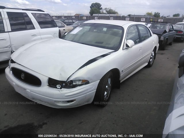 1G4HR54K14U130400 - 2004 BUICK LESABRE LIMITED WHITE photo 2