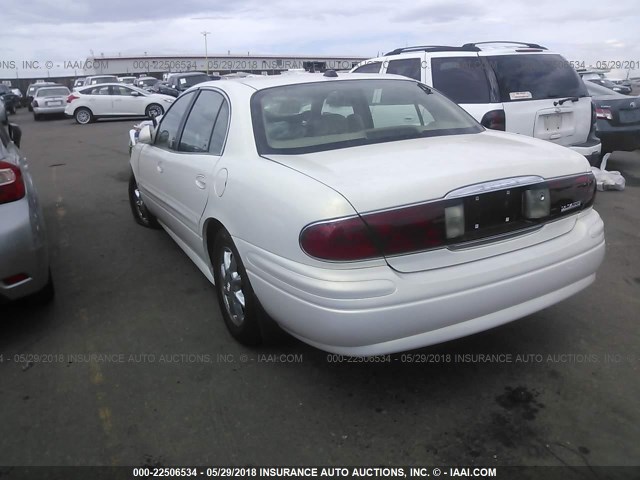 1G4HR54K14U130400 - 2004 BUICK LESABRE LIMITED WHITE photo 3