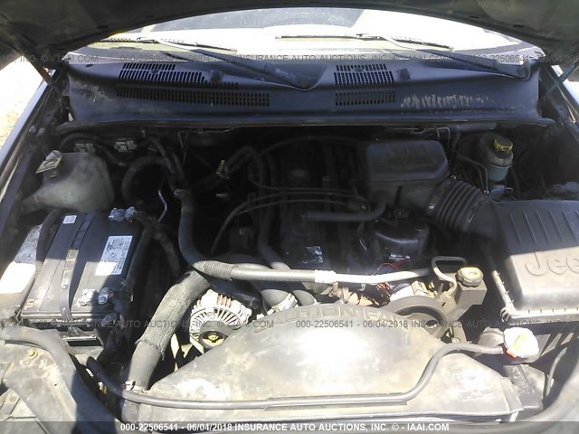 1J4GX48S24C205194 - 2004 JEEP GRAND CHEROKEE LAREDO/COLUMBIA/FREEDOM 黑色 照片 10