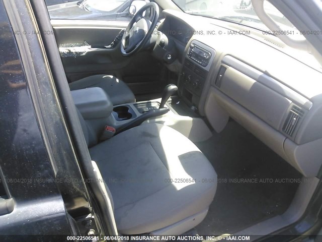 1J4GX48S24C205194 - 2004 JEEP GRAND CHEROKEE LAREDO/COLUMBIA/FREEDOM 黑色 照片 5