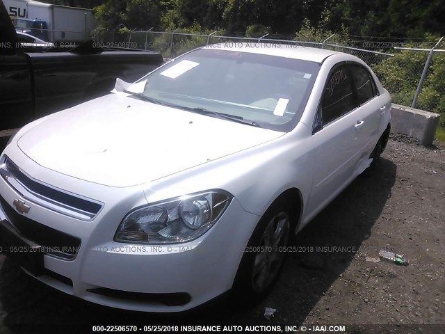 1G1ZB5E09CF190673 - 2012 CHEVROLET MALIBU LS 白色 照片 2