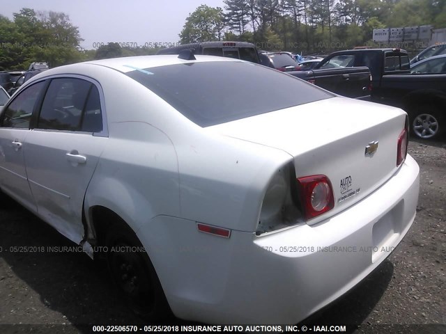 1G1ZB5E09CF190673 - 2012 CHEVROLET MALIBU LS 白色 照片 6