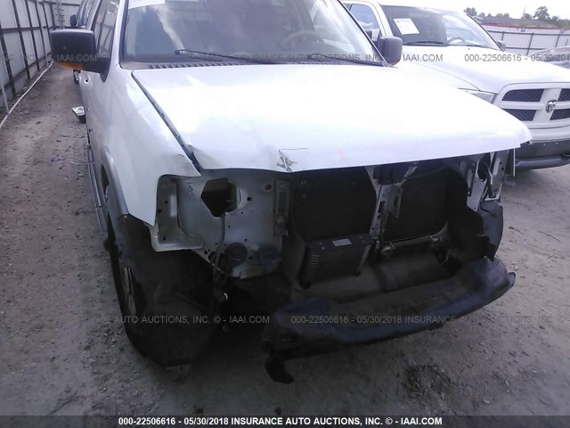 1FMPU17L64LA08094 - 2004 FORD EXPEDITION EDDIE BAUER WHITE photo 6