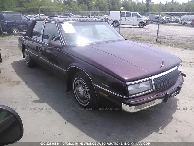 1G4HR54C9LH452167 - 1990 BUICK LESABRE LIMITED MAROON photo 1