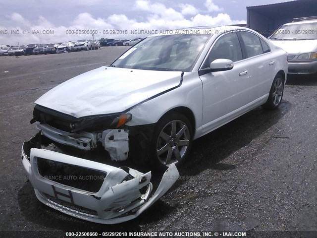 YV1AS982081070882 - 2008 VOLVO S80 3.2 WHITE photo 2