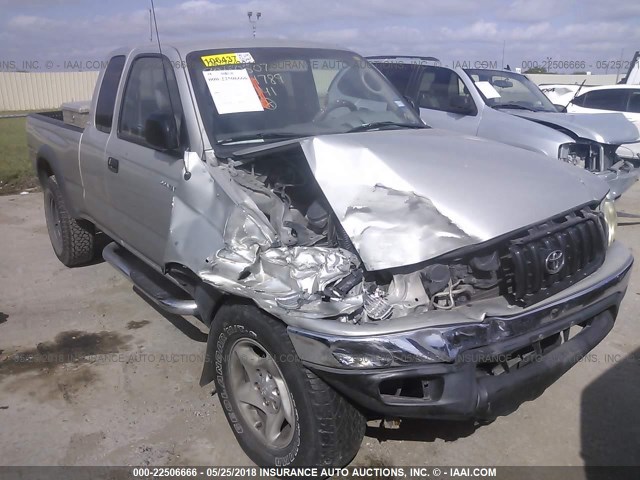 5TESN92N22Z106041 - 2002 TOYOTA TACOMA XTRACAB PRERUNNER 银色 照片 1