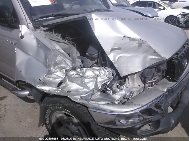 5TESN92N22Z106041 - 2002 TOYOTA TACOMA XTRACAB PRERUNNER 银色 照片 6