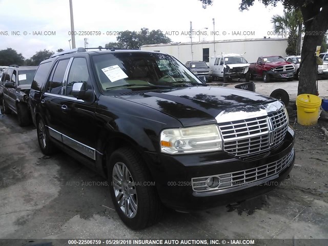5LMFU27507LJ03268 - 2007 LINCOLN NAVIGATOR BLACK photo 1