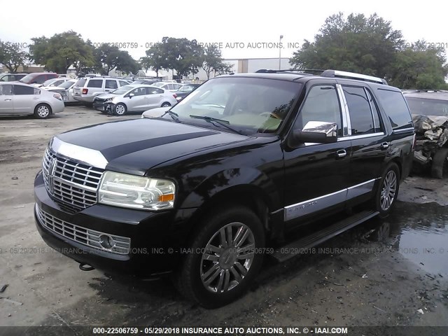 5LMFU27507LJ03268 - 2007 LINCOLN NAVIGATOR BLACK photo 2