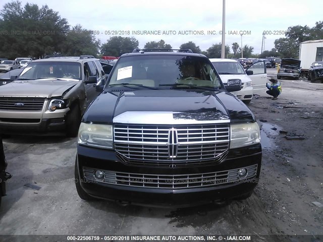 5LMFU27507LJ03268 - 2007 LINCOLN NAVIGATOR BLACK photo 6