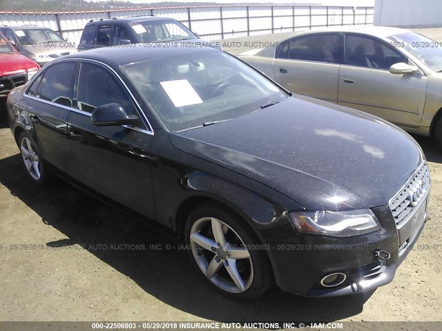 WAUMF78K89N049118 - 2009 AUDI A4 PRESTIGE BLACK photo 1