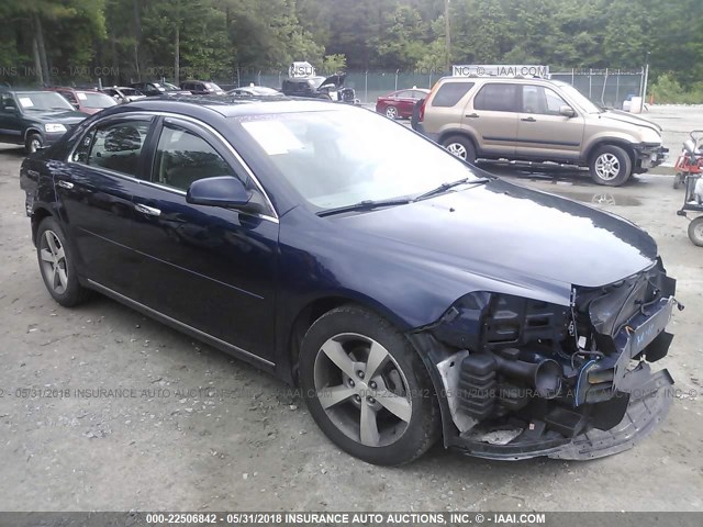 1G1ZC5E02CF242500 - 2012 CHEVROLET MALIBU 1LT 深蓝色 照片 1