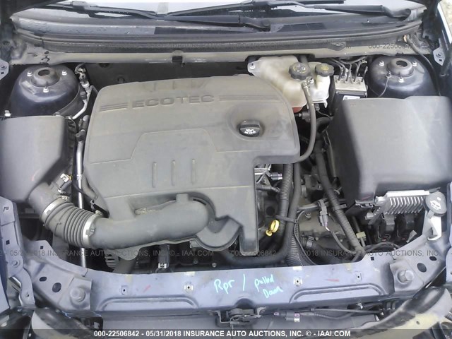 1G1ZC5E02CF242500 - 2012 CHEVROLET MALIBU 1LT 深蓝色 照片 10