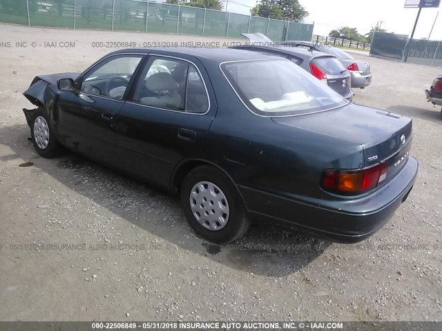 4T1BG12KXTU675520 - 1996 TOYOTA CAMRY DX/LE/XLE მწვანე ფოტო 3