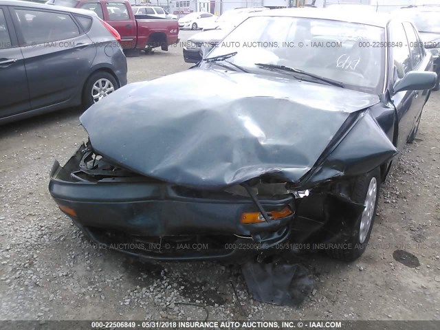 4T1BG12KXTU675520 - 1996 TOYOTA CAMRY DX/LE/XLE მწვანე ფოტო 6