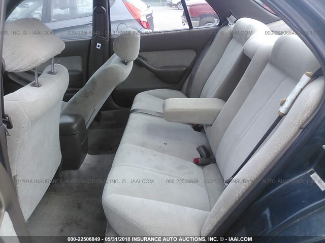 4T1BG12KXTU675520 - 1996 TOYOTA CAMRY DX/LE/XLE მწვანე ფოტო 8