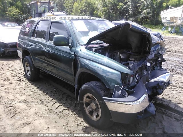 JT3GN86RX10218750 - 2001 TOYOTA 4RUNNER SR5 GREEN photo 1