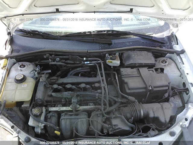 1FAHP34N47W155556 - 2007 FORD FOCUS ZX4/S/SE/SES 白色 照片 10