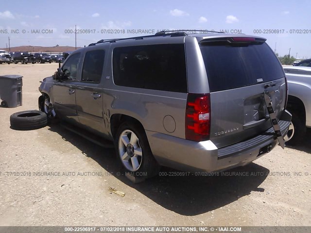 1GNFC16077J235070 - 2007 CHEVROLET SUBURBAN C1500 GRAY photo 3