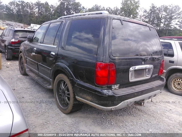 5LMEU27RX2LJ12325 - 2002 LINCOLN NAVIGATOR 黑色 照片 3