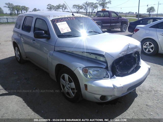 3GNBAADBXAS500904 - 2010 CHEVROLET HHR LS SILVER photo 1
