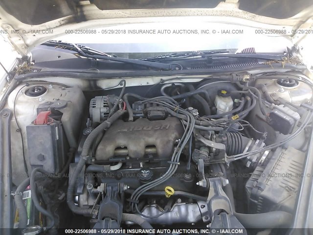 1G2WK52J93F141548 - 2003 PONTIAC GRAND PRIX SE 白色 照片 10