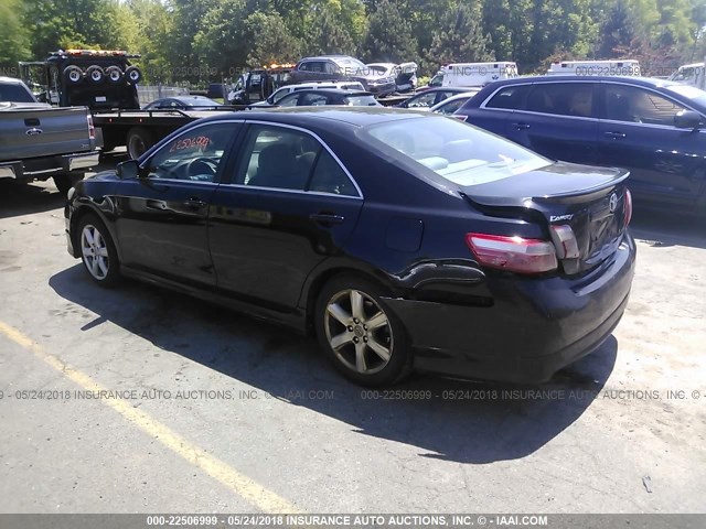 4T1BE46K87U526157 - 2007 TOYOTA CAMRY NEW GENERAT CE/LE/XLE/SE BLACK photo 3