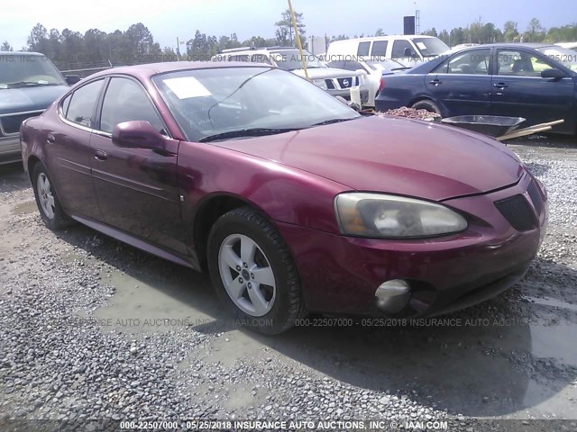 2G2WP552961119003 - 2006 PONTIAC GRAND PRIX RED photo 1