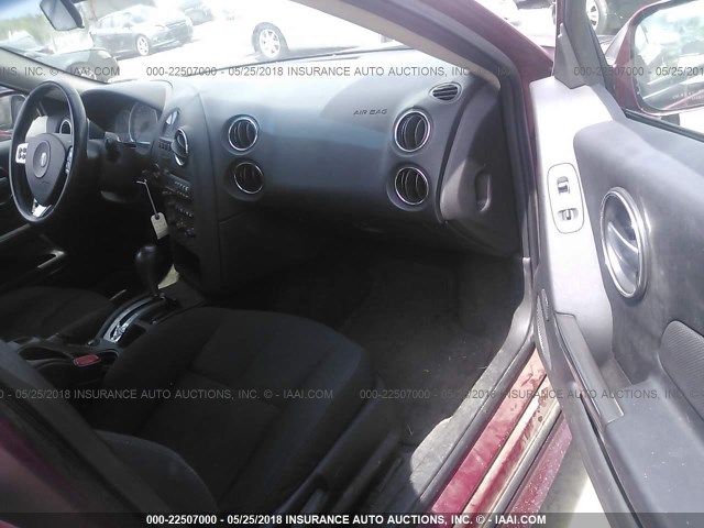 2G2WP552961119003 - 2006 PONTIAC GRAND PRIX RED photo 5