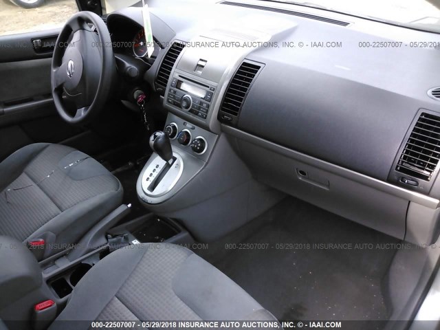 3N1AB61E08L648001 - 2008 NISSAN SENTRA 2.0/2.0S/2.0SL GRAY photo 5