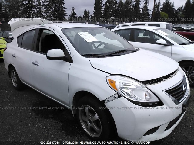 3N1CN7AP9DL845492 - 2013 NISSAN VERSA S/S PLUS/SV/SL WHITE photo 1