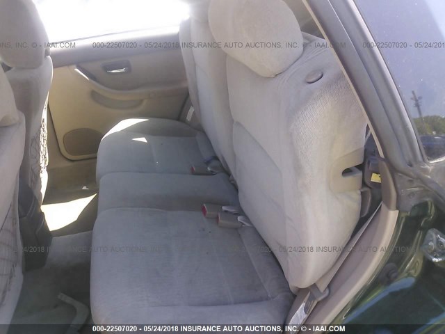 4S3BH675817622053 - 2001 SUBARU LEGACY OUTBACK AWP 绿色 照片 8