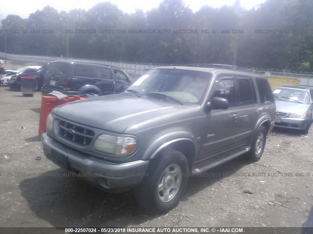 1FMDU65P2YZC57369 - 2000 FORD EXPLORER LIMITED 灰色 照片 2