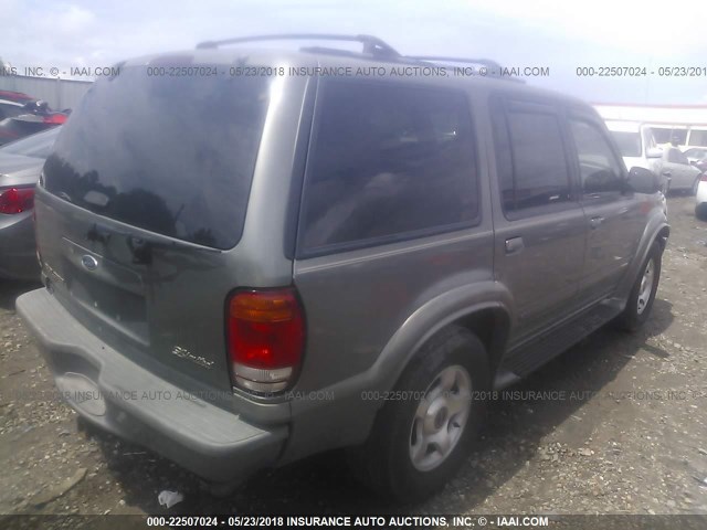 1FMDU65P2YZC57369 - 2000 FORD EXPLORER LIMITED GRAY photo 4