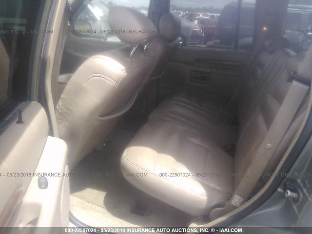 1FMDU65P2YZC57369 - 2000 FORD EXPLORER LIMITED 灰色 照片 8