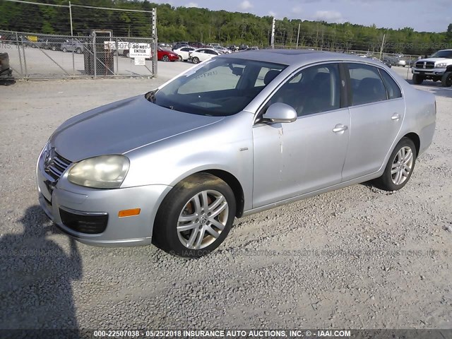 3VWEF71K87M197601 - 2007 VOLKSWAGEN JETTA WOLFSBURG 银色 照片 2