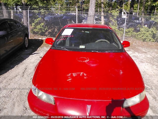 1G2WJ52K9VF244757 - 1997 PONTIAC GRAND PRIX SE 红色 照片 6