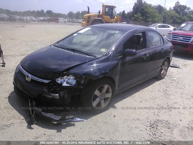 2HGFA16928H304281 - 2008 HONDA CIVIC EXL Qara foto 2