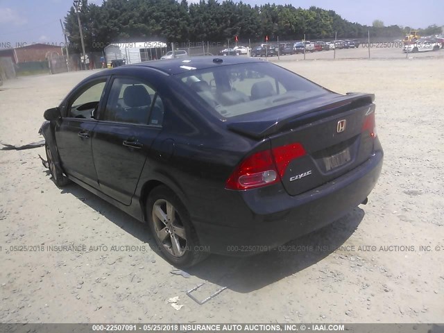 2HGFA16928H304281 - 2008 HONDA CIVIC EXL Qara foto 3