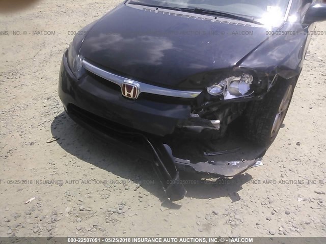 2HGFA16928H304281 - 2008 HONDA CIVIC EXL Qara foto 6