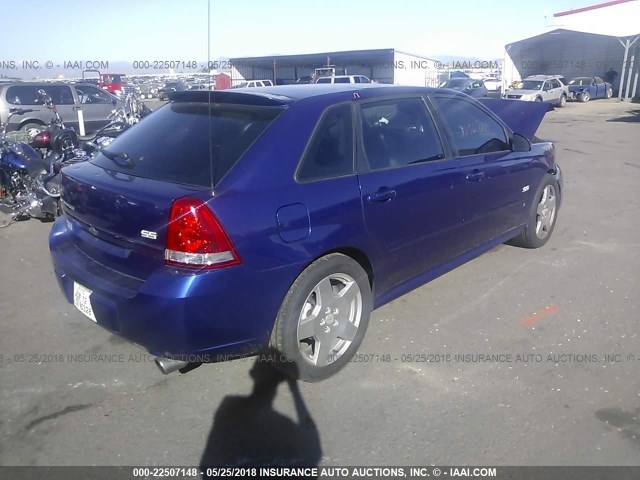 1G1ZW63146F100047 - 2006 CHEVROLET MALIBU MAXX SS 紫色 照片 4