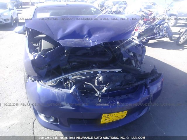 1G1ZW63146F100047 - 2006 CHEVROLET MALIBU MAXX SS 紫色 照片 6