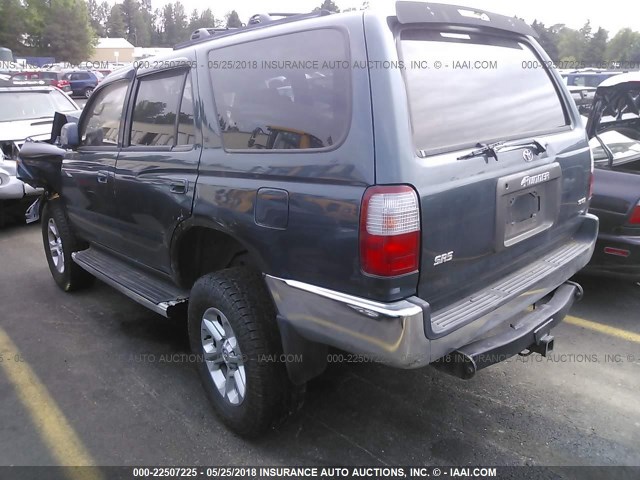 JT3HN86R4V0060951 - 1997 TOYOTA 4RUNNER SR5 BLUE photo 3