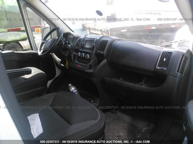 3C6TRVCG7GE108455 - 2016 RAM PROMASTER 2500 2500 HIGH WHITE photo 5