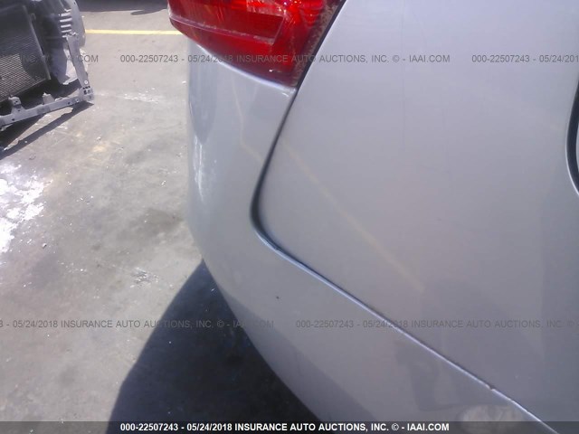 JN8AS58V78W100573 - 2008 NISSAN ROGUE S/SL SILVER photo 6