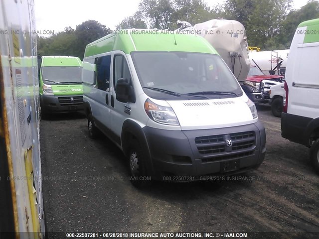 3C6TRVCG5GE108454 - 2016 RAM PROMASTER 2500 2500 HIGH WHITE photo 1